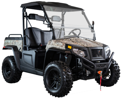 Sector E1 fra Hisun camofarget hovedbilde i studio