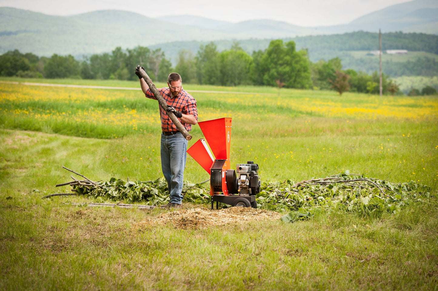 Fra staur til flis med Flishuggeren fra DR Power