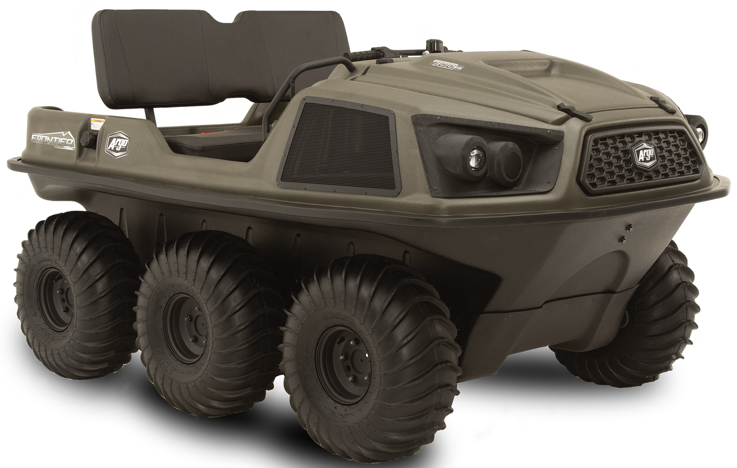 Frontier 600 6x6 fra Argo hovedbilde i studio