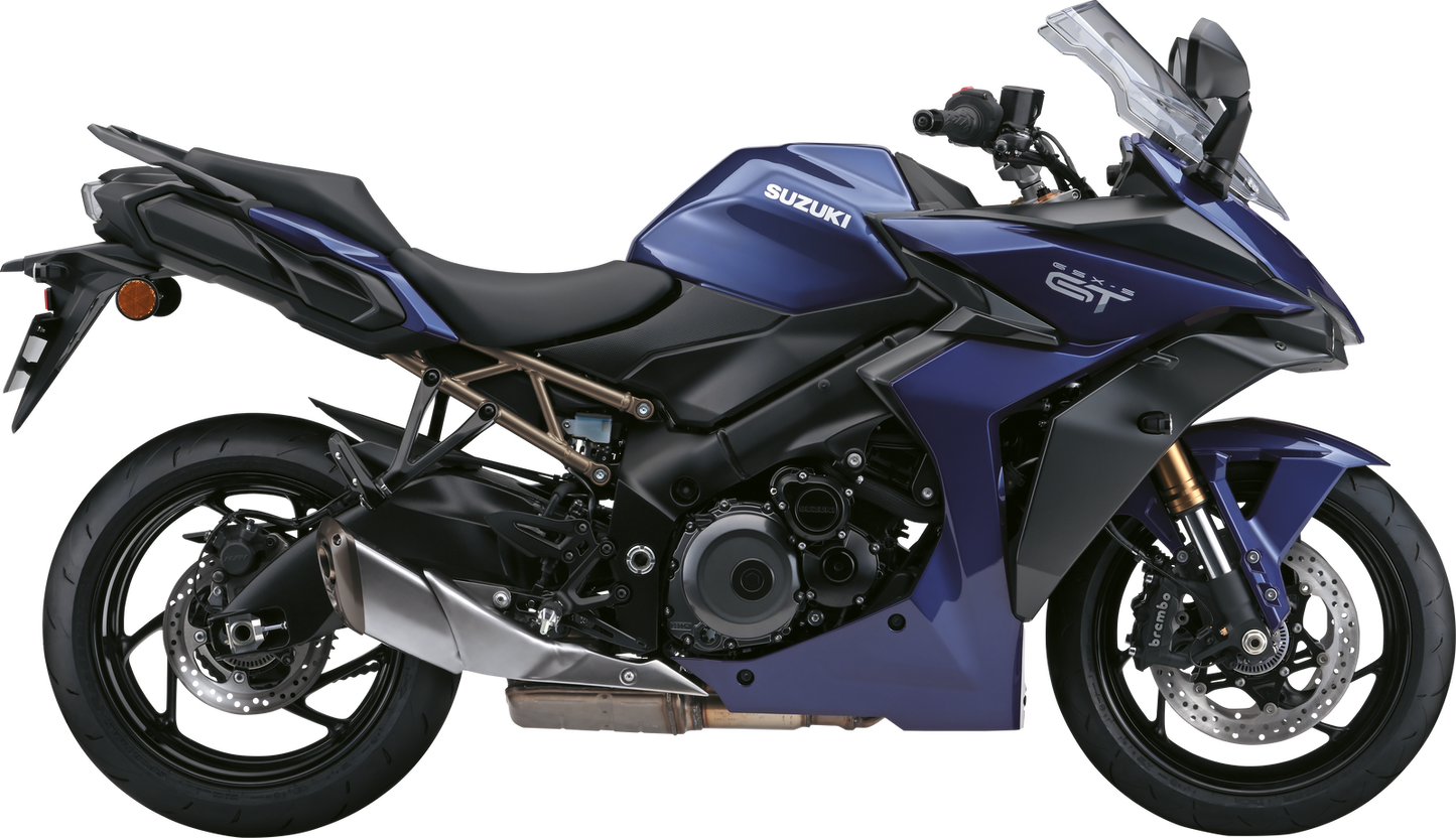 GSX-S1000GTM2 Mørkblå fra Suzuki hovedbilde i studio