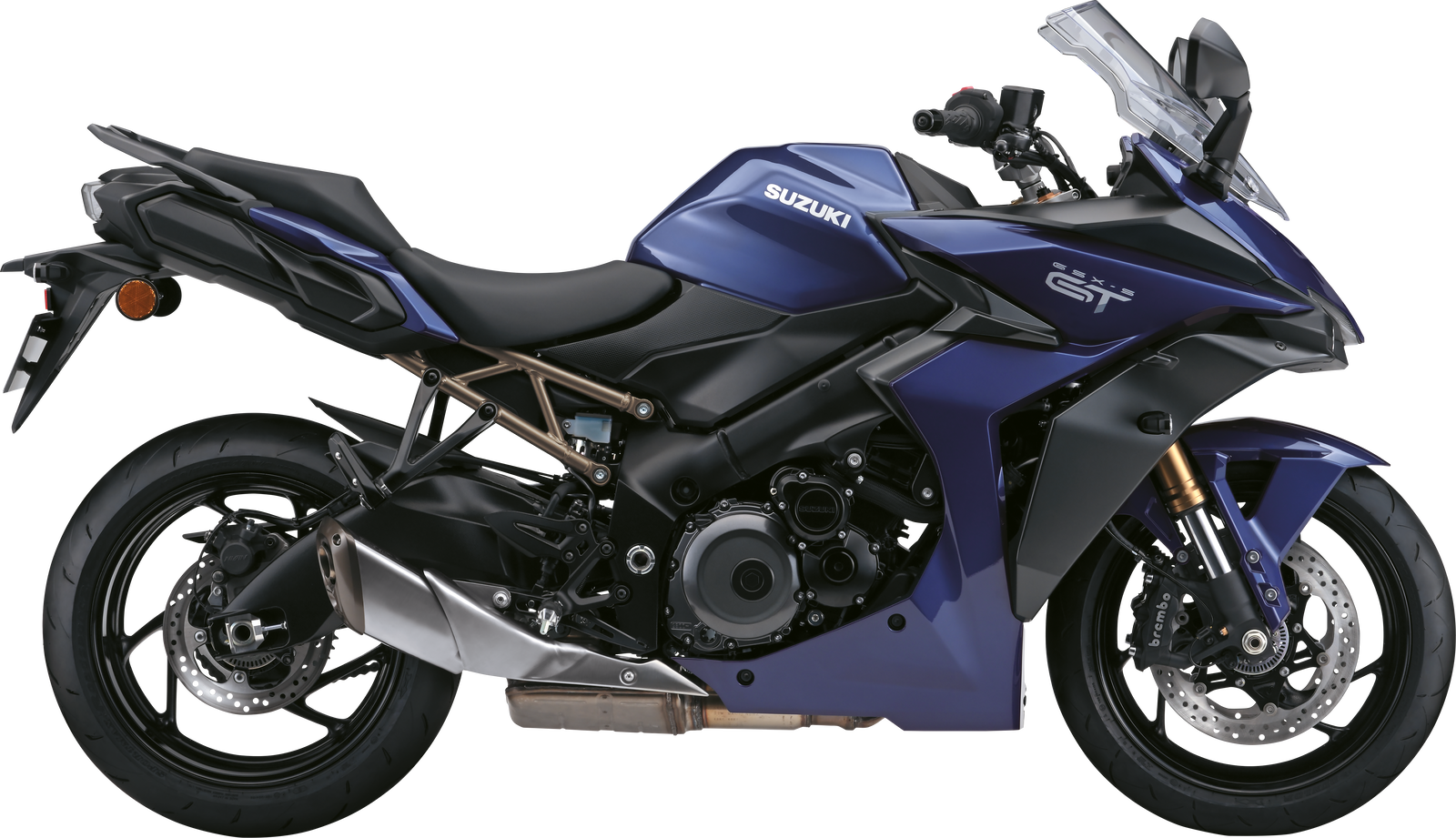 GSX-S1000GTM2 Mørkblå fra Suzuki hovedbilde i studio