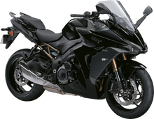 GSX-S1000GT i farge YVB vist i diagonal vinkel