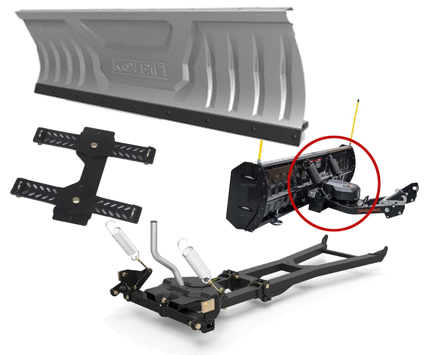 Plogpakke 6 - 72" for ATV og UTV