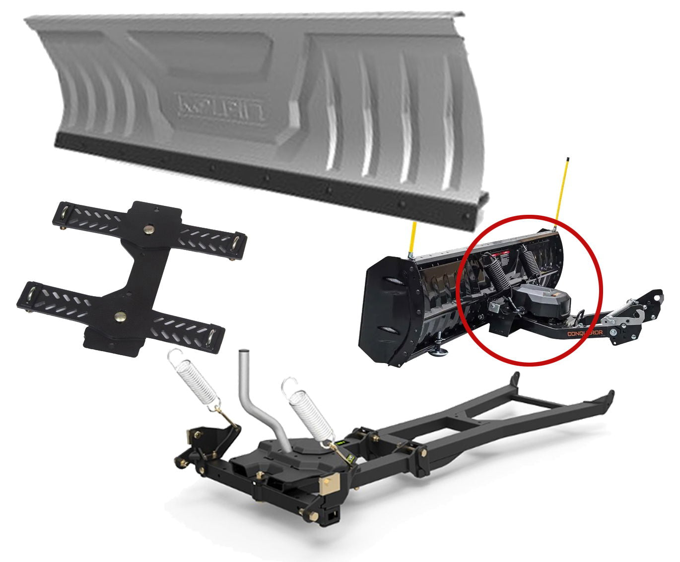 Plogpakke 6 - 72" for ATV og UTV