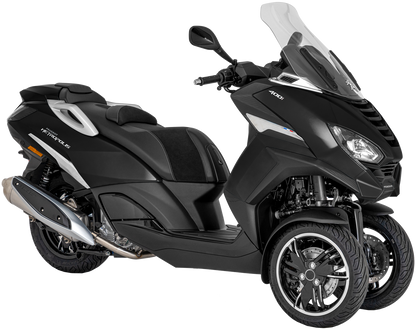 Sort Metropolis fra Peugeot hovedbilde i studio