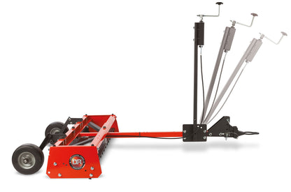 Veihøvel fra DR Power m skisse av sveivvinkler