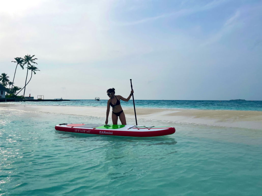 SUP brett fra Zar mini idyll med turkis sjø
